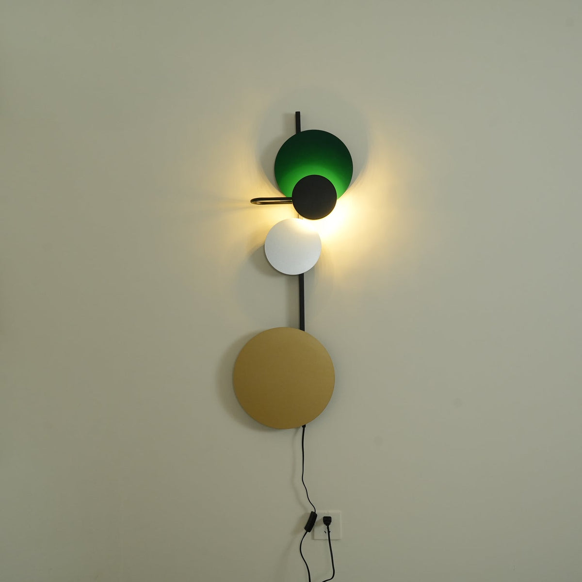 Selaaria moderne minimalistisk plug-in-væglampe