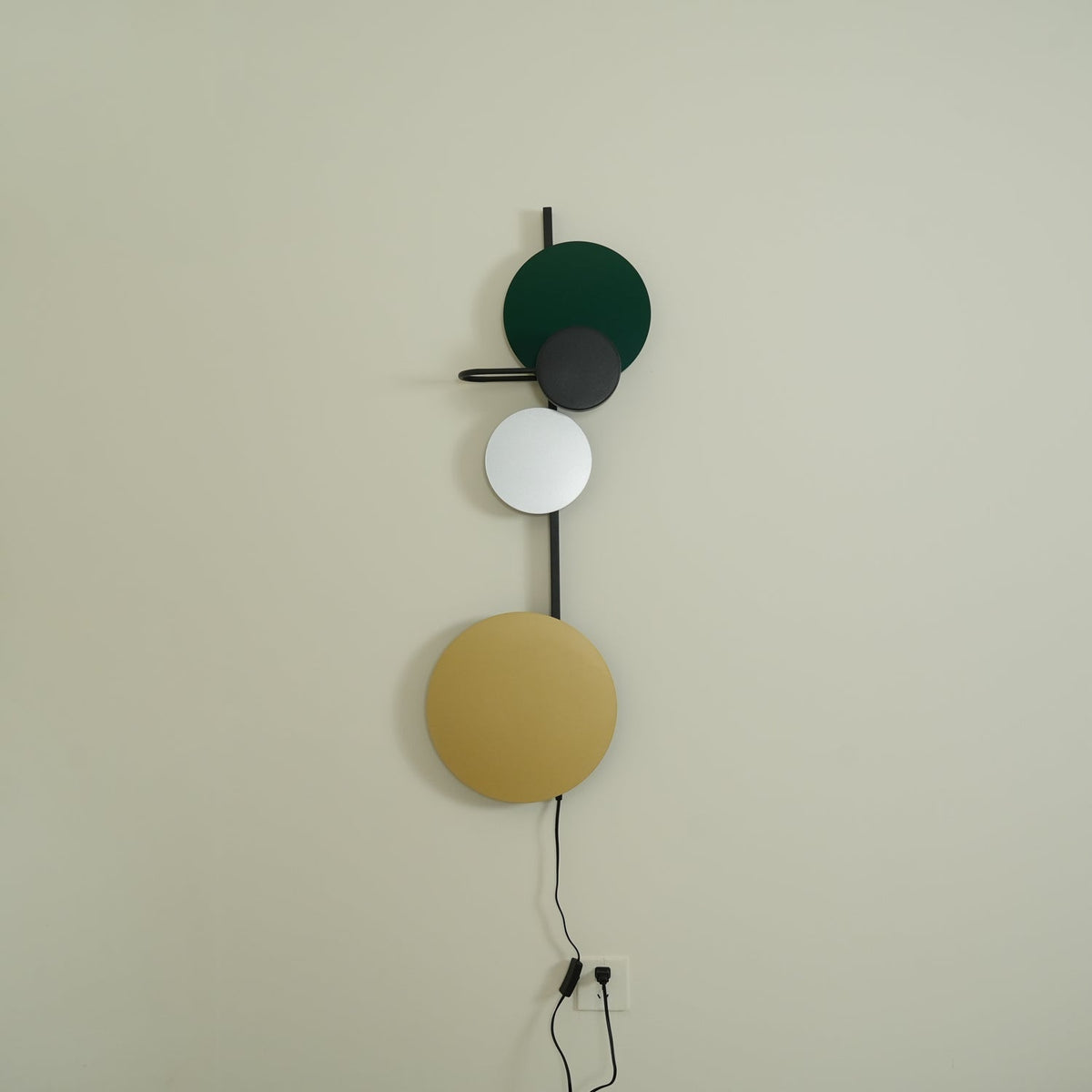 Selaaria moderne minimalistisk plug-in-væglampe