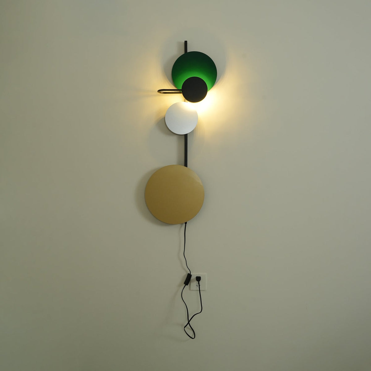 Selaaria moderne minimalistisk plug-in-væglampe