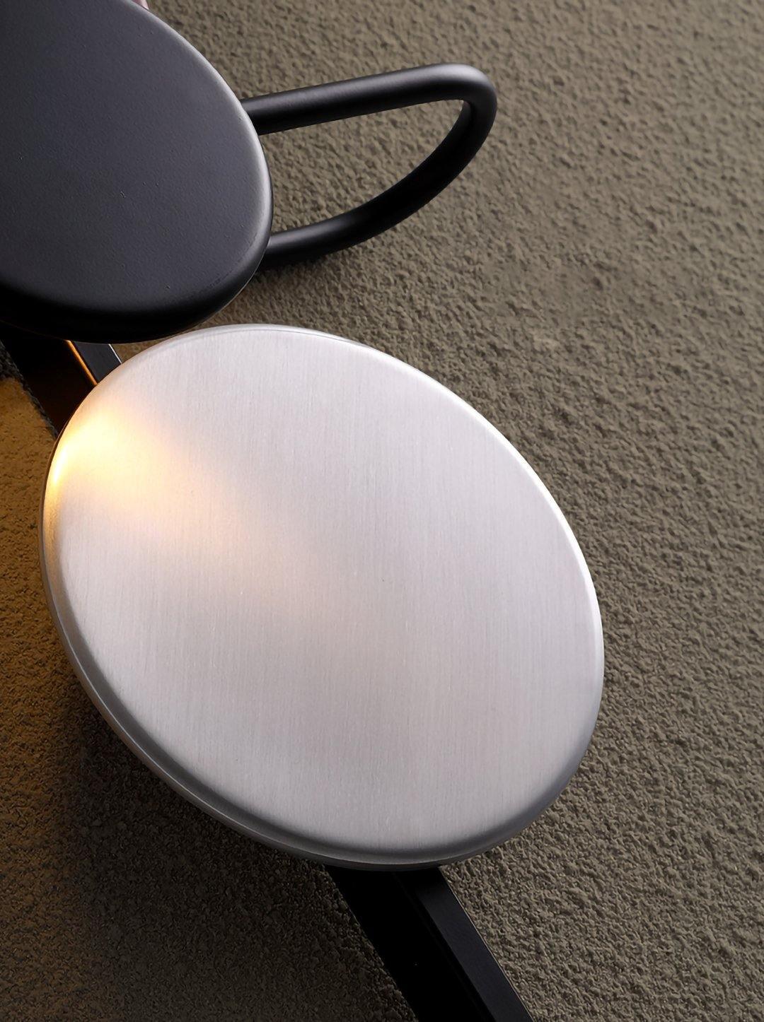 Mirq konstnärlig vägglampa med magnetiska skivor