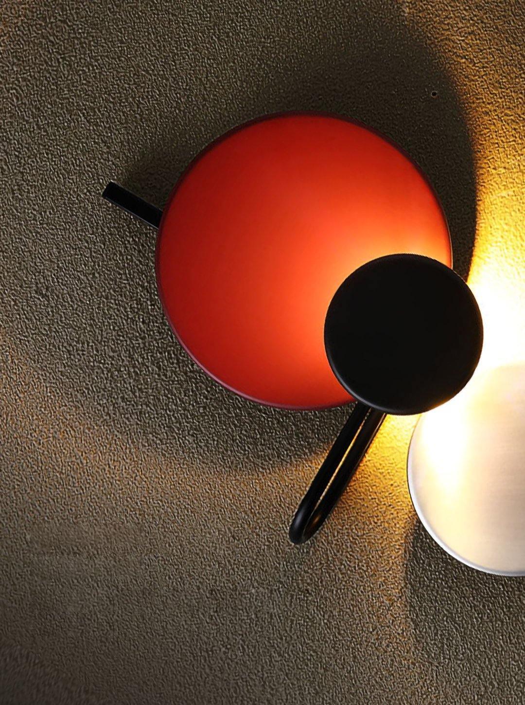 Mirq konstnärlig vägglampa med magnetiska skivor
