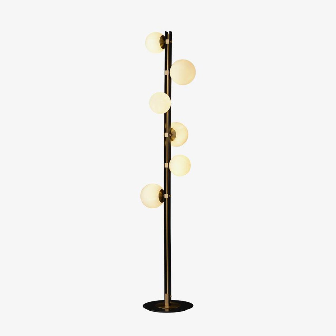 Candeeiro de pé elegante de vidro Eireneria