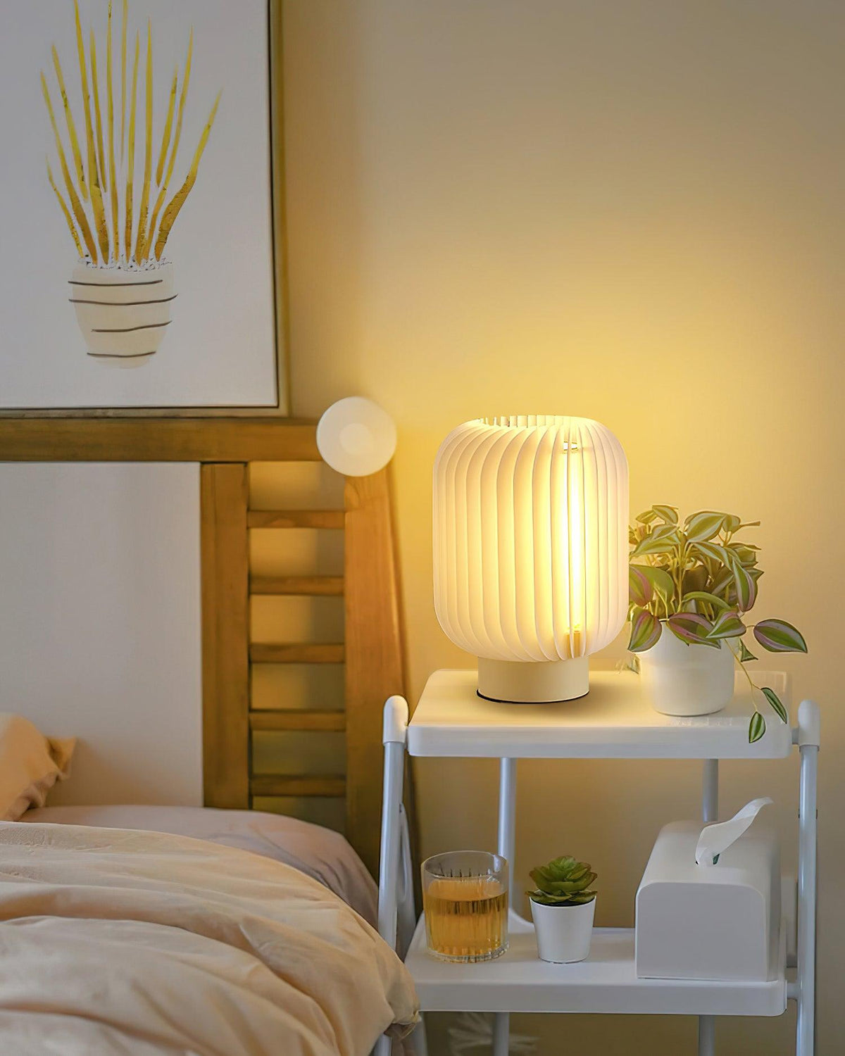Thal organisk veckad bordslampa