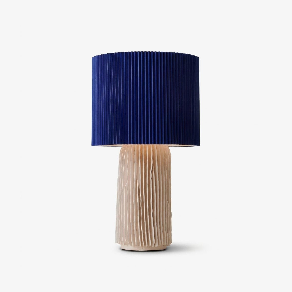 Adrielle plisseret bordlampe