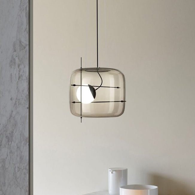 Ivex moderne pendellampe i glas