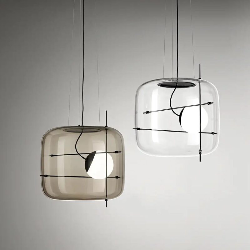 Ivex moderne pendellampe i glas