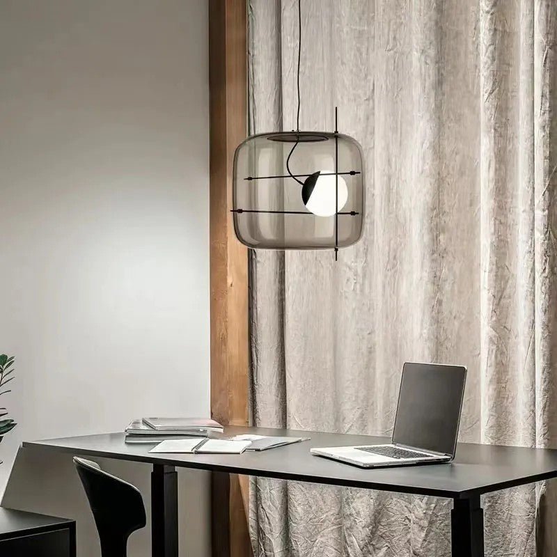 Ivex moderne pendellampe i glas