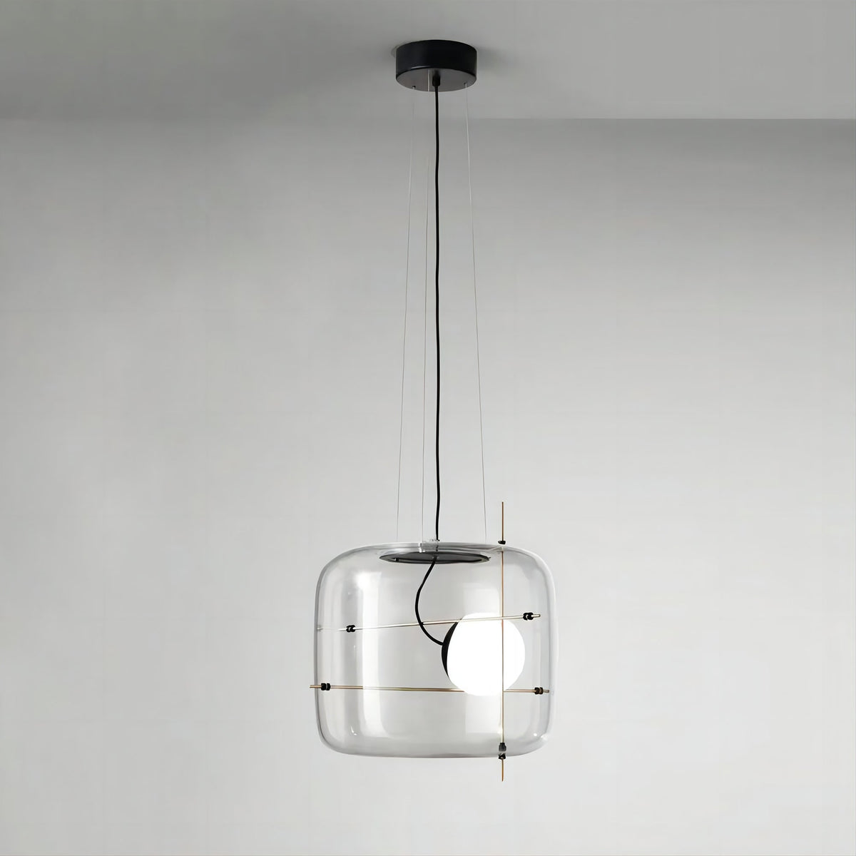 Ivex moderne pendellampe i glas