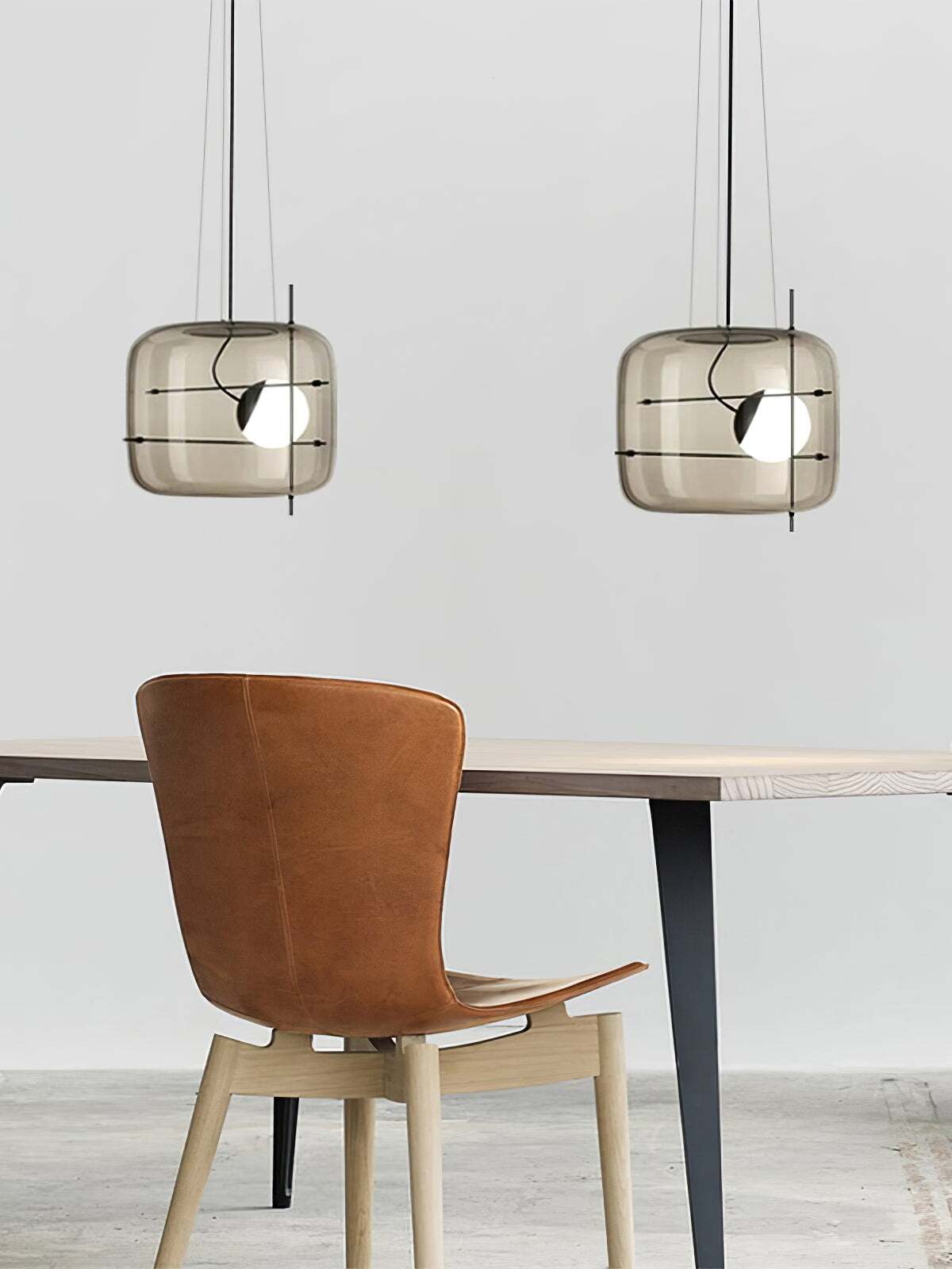 Ivex moderne pendellampe i glas