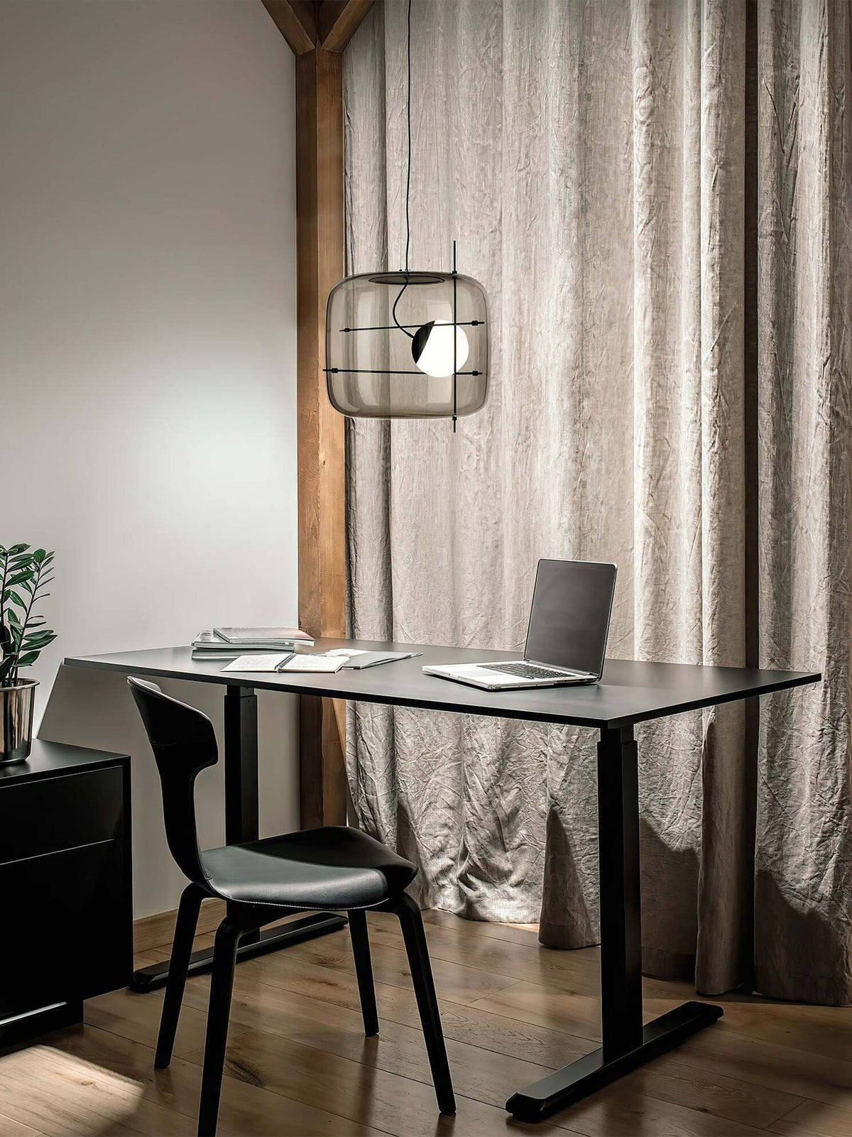 Ivex moderne pendellampe i glas