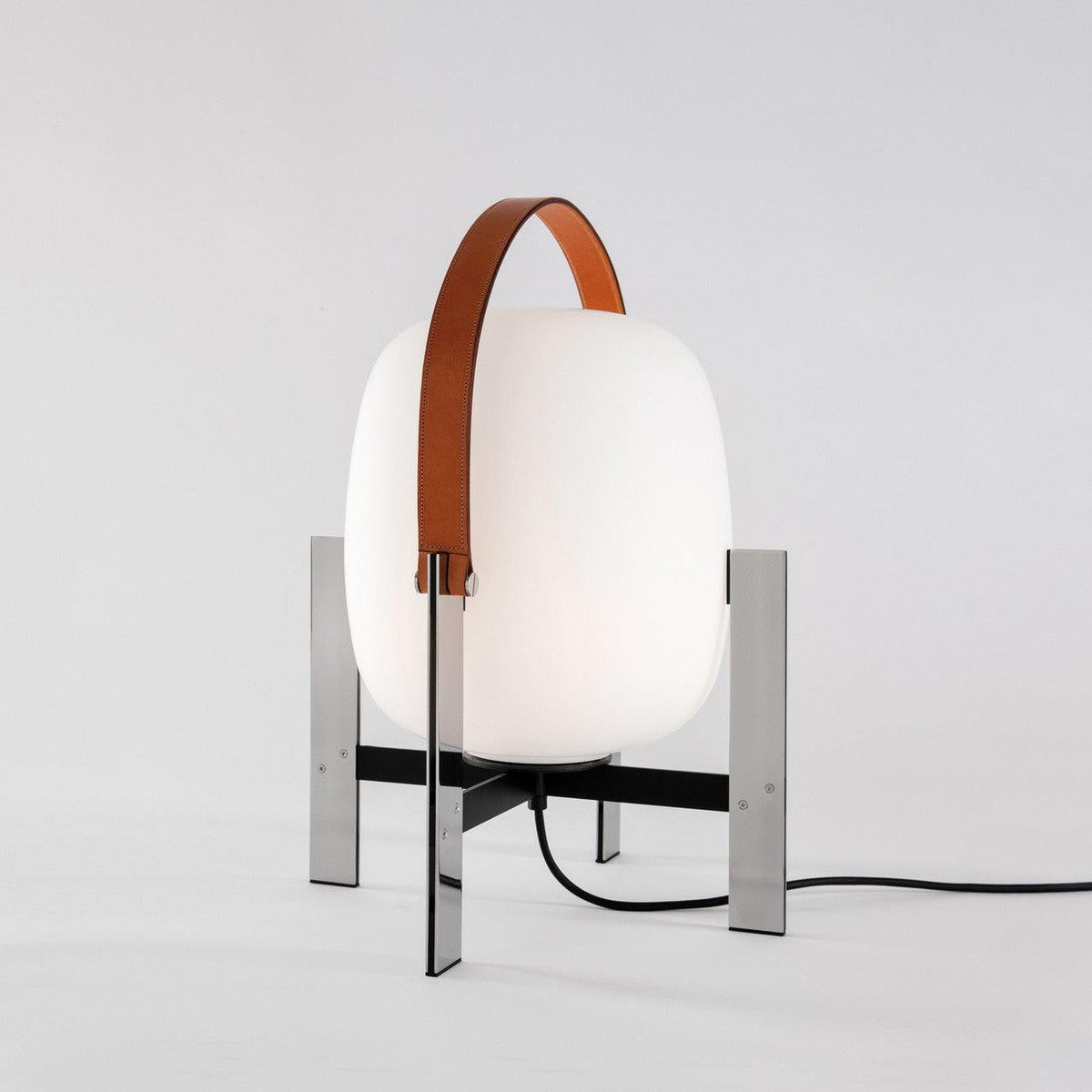 Harper minimalistisk bordslampa i glas