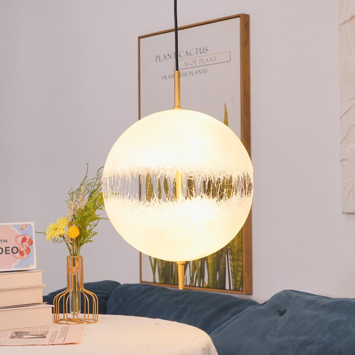 Sel futuristisk pendellampa