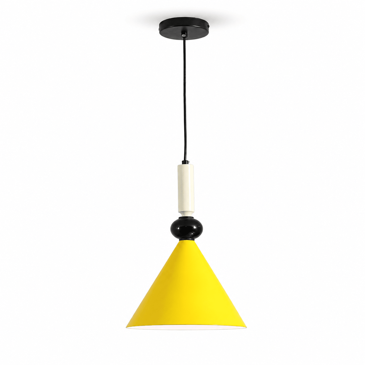 Candeeiro pendente cónico mini pós-moderno