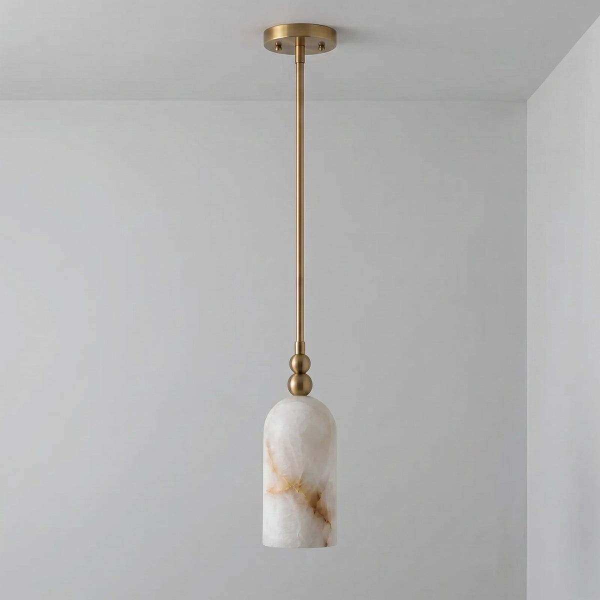 Eiranelia pendellampa av alabaster