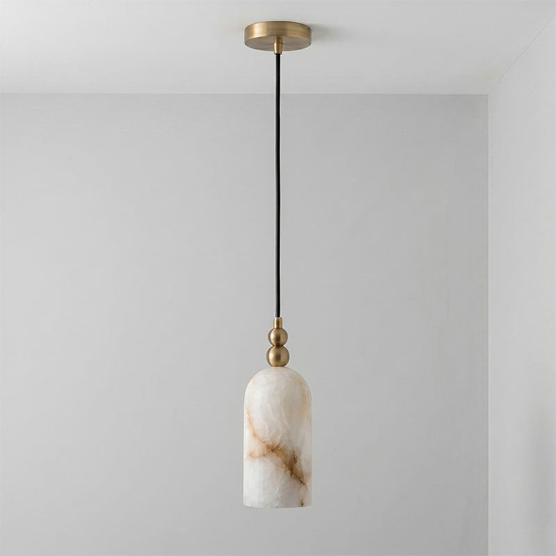 Eiranelia pendellampa av alabaster