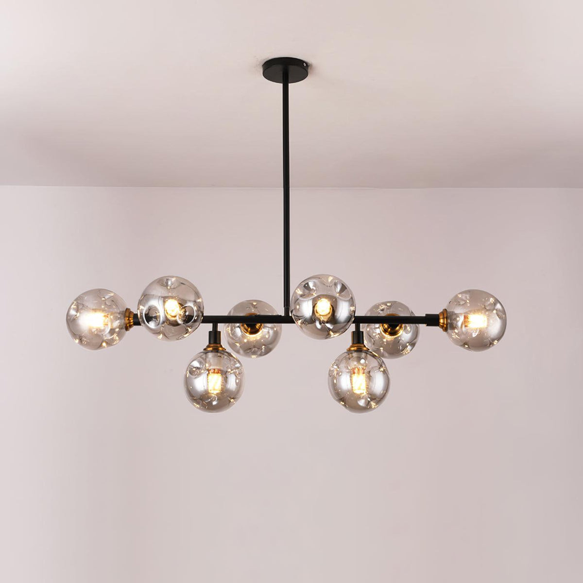 Candelabro Velaiel em vidro e metal