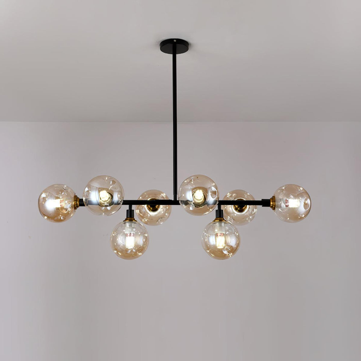 Candelabro Velaiel em vidro e metal