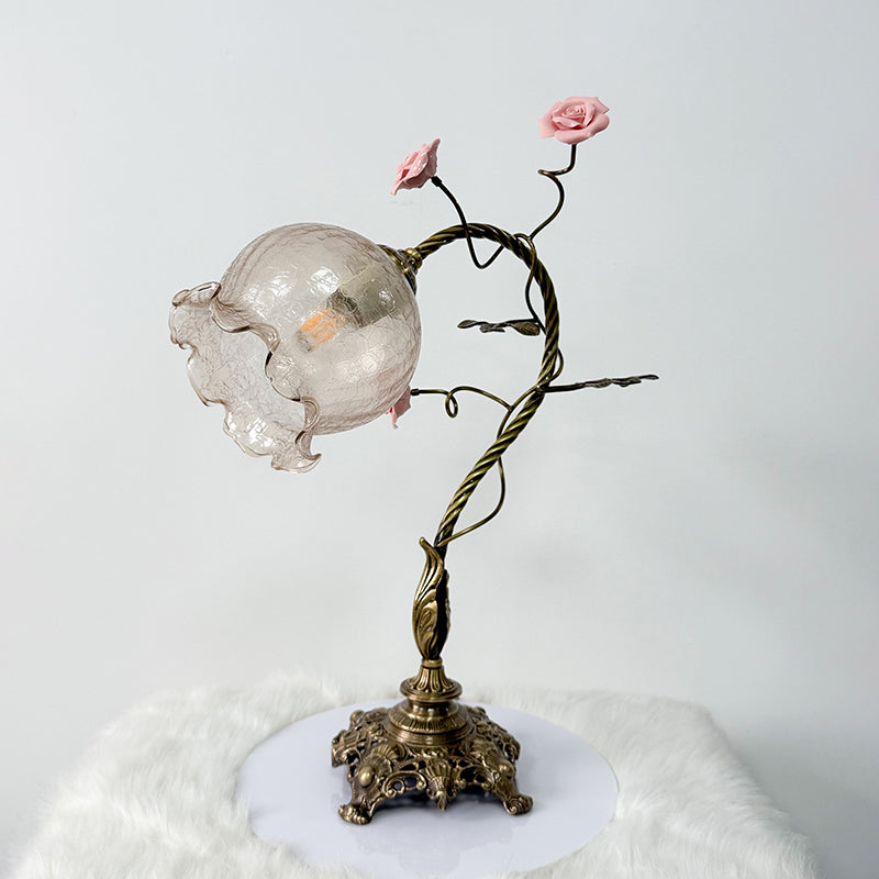 Primavera-blomstret bordlampe