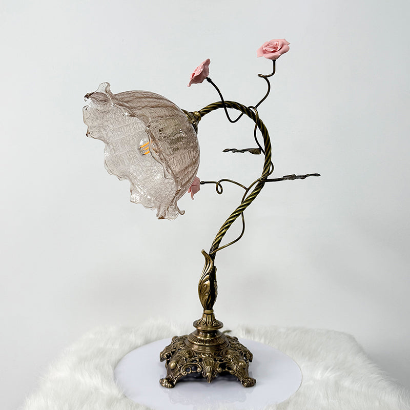 Primavera-blomstret bordlampe