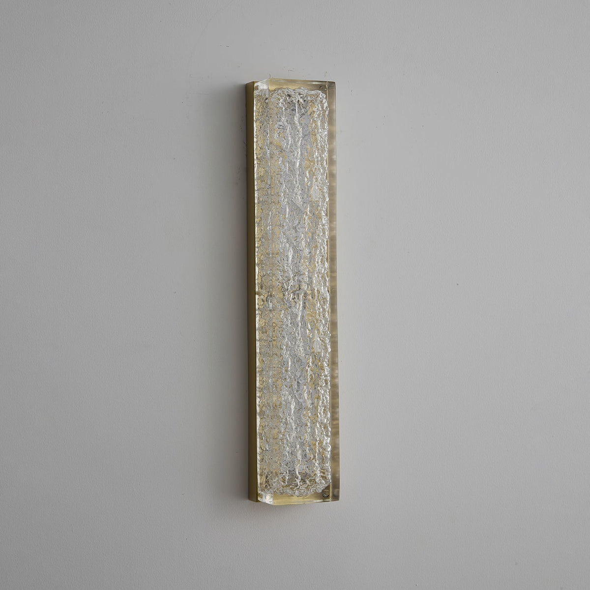 Mavi prismatisk rektangulär vägglampa i harts