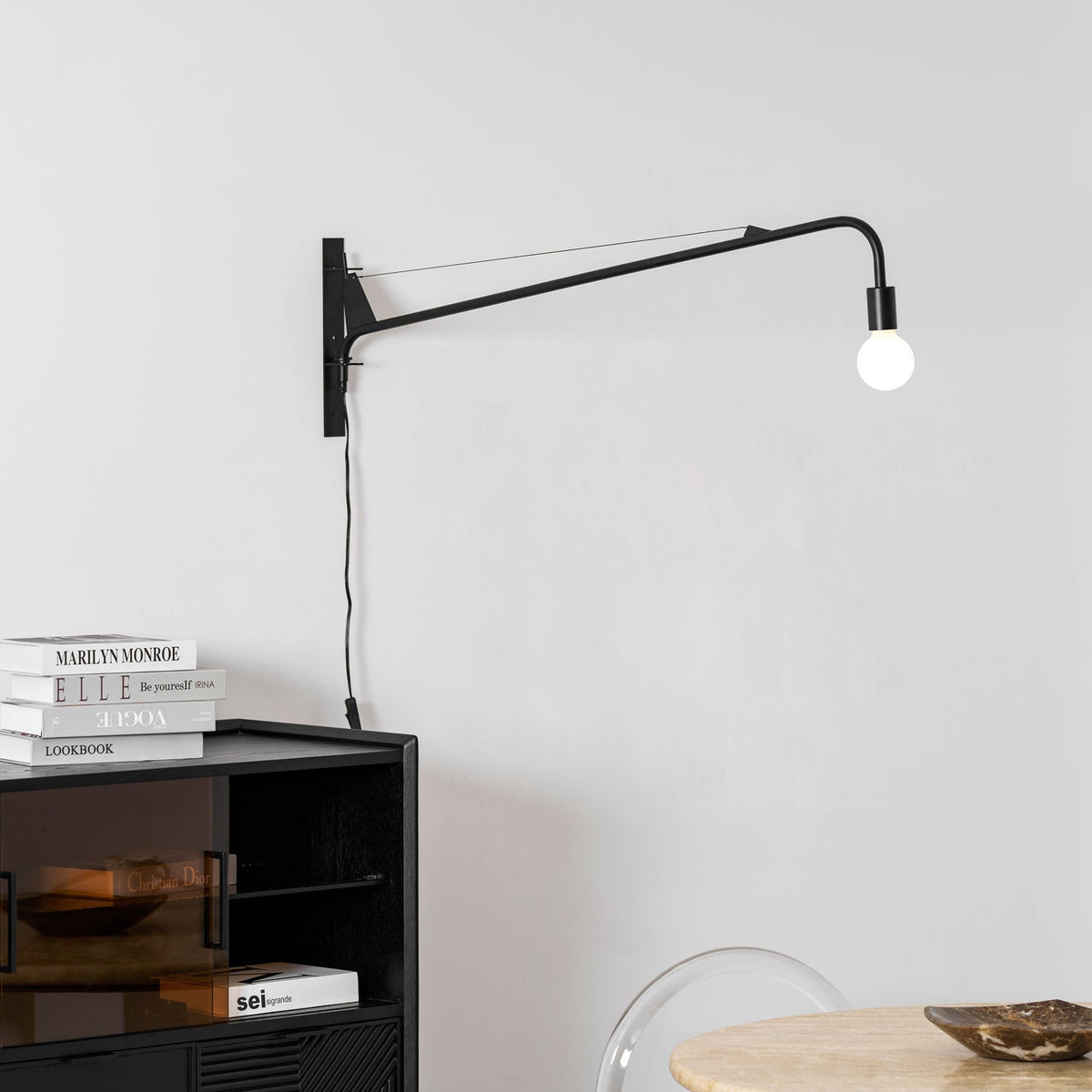 Candeeiro de parede moderno minimalista Blu
