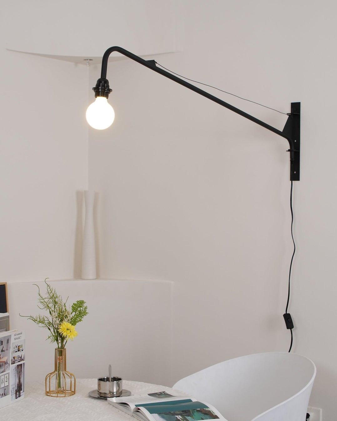 Candeeiro de parede moderno minimalista Blu