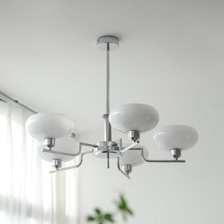 Candy-lysekrone i glas i midcentury-stil