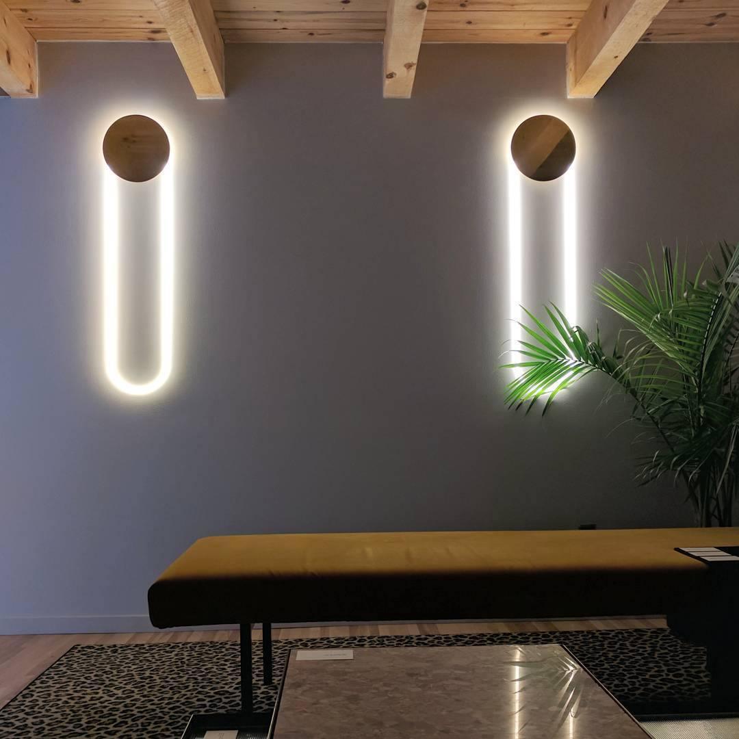Lalem minimalistisk væglampe i akryl
