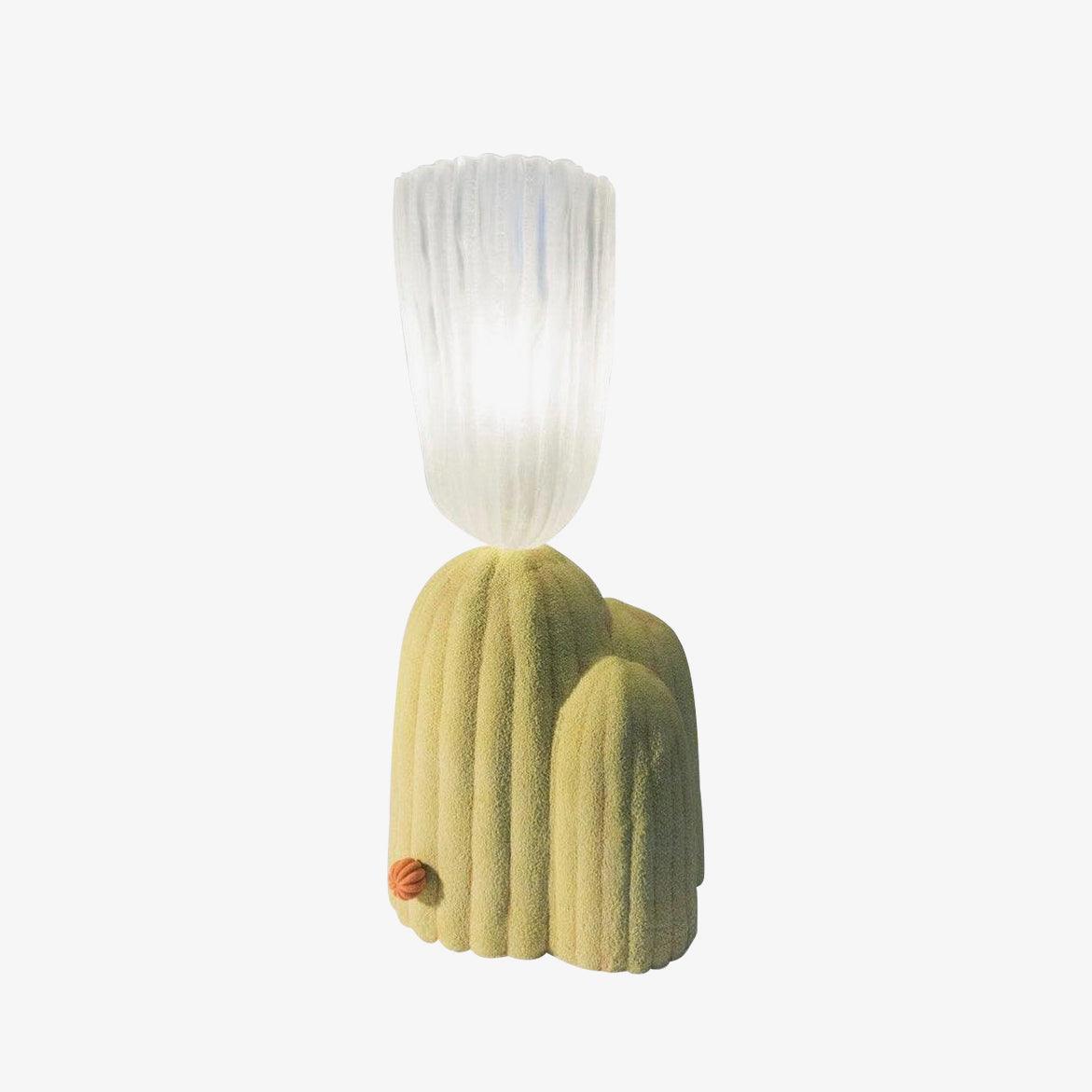 Soreny konstnärlig bordslampa i harts