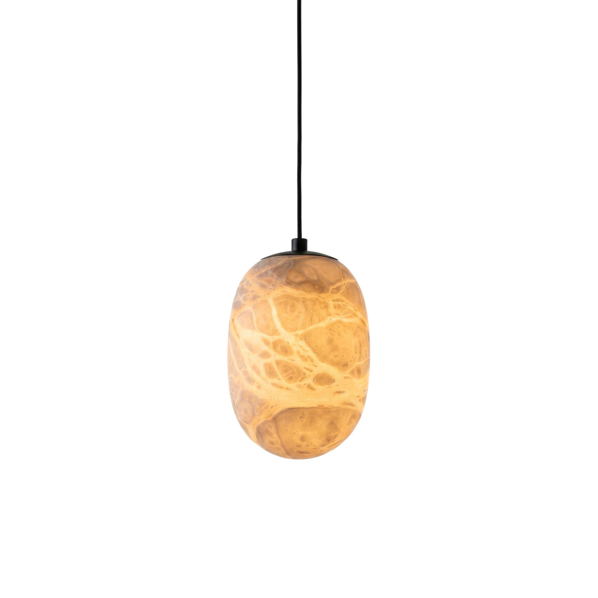 Eireenne-pendlampa i alabaster