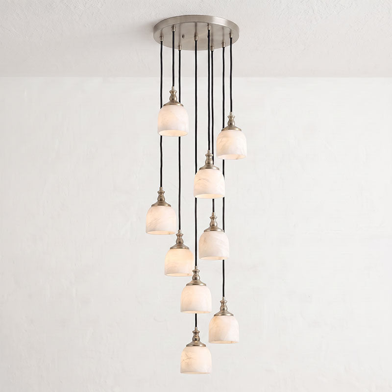 Stonewick alabasteriryhmäkattokruunu