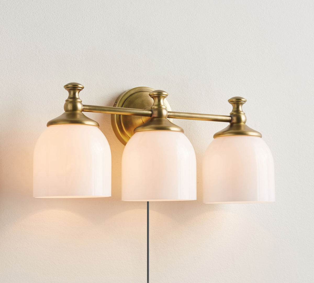 Celiaya Chart plug-in-vägglampa i glas