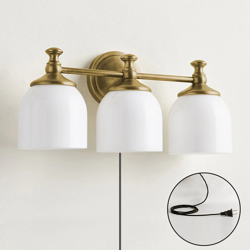Celiaya Chart plug-in-vägglampa i glas