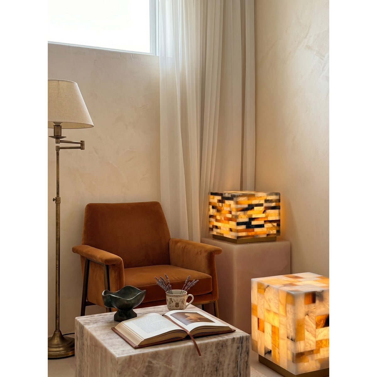 Lioriise-bordlampe