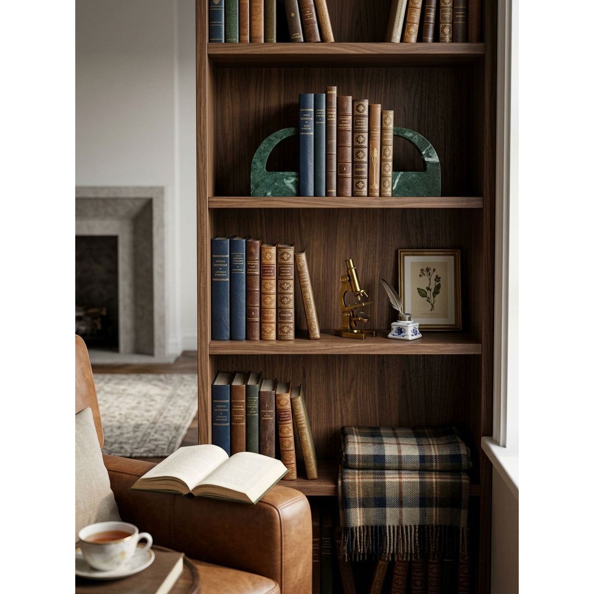 Suportes para livros em mármore Sedgehurst