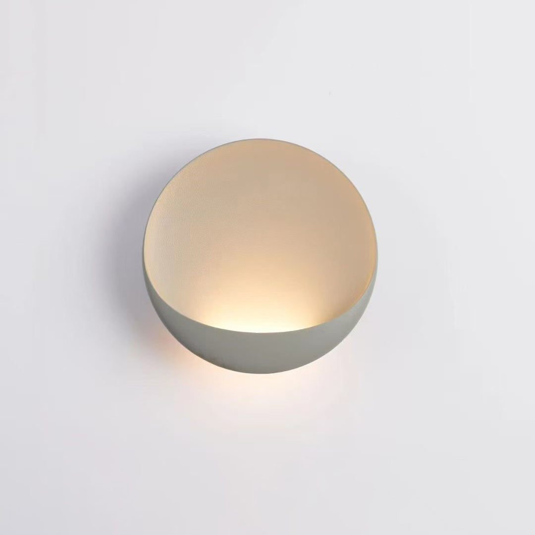 Flindt rund vägglampa