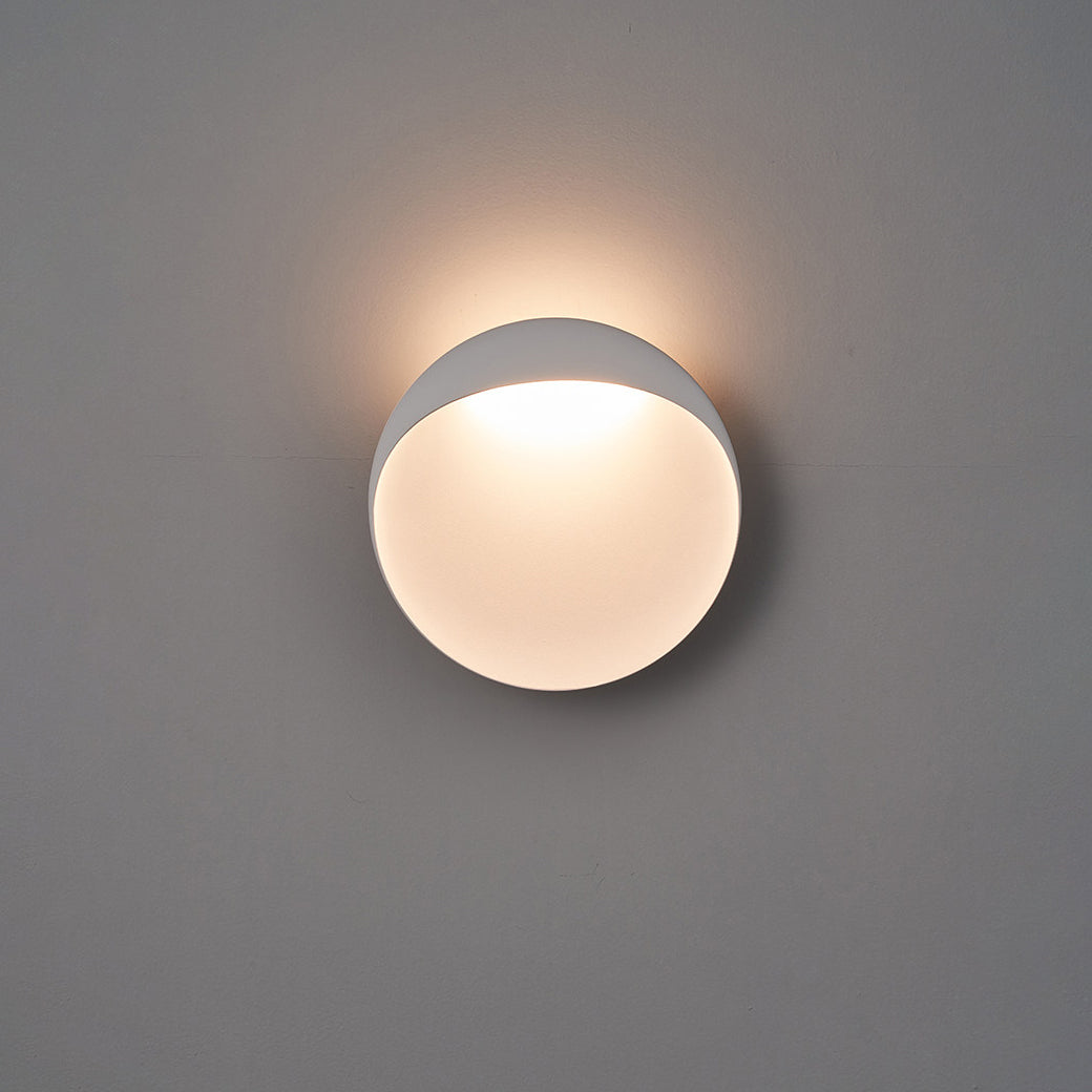 Flindt rund vägglampa