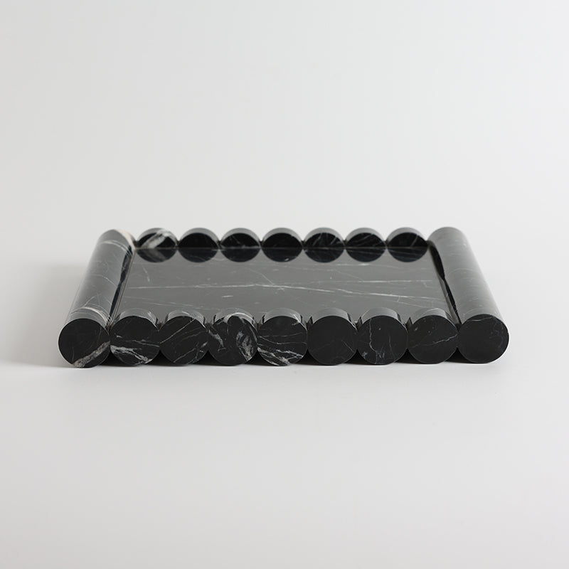 Tabuleiro Wave de mármore Casterhurst