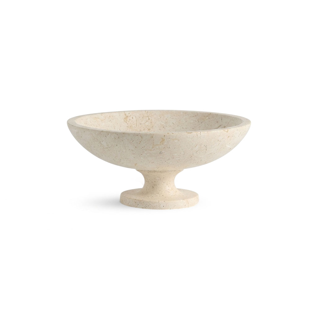 Taça de pedestal em pedra Ulvercombe