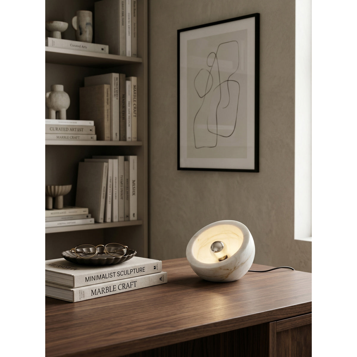Tsuki-bordlampe