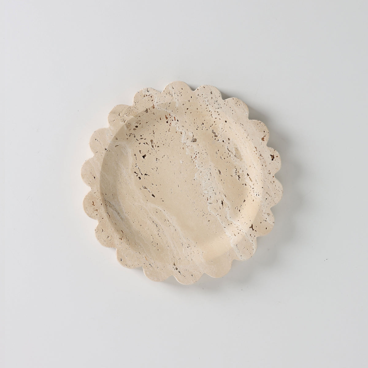 Wexhurst-scallop-reunainen kivitarjotin