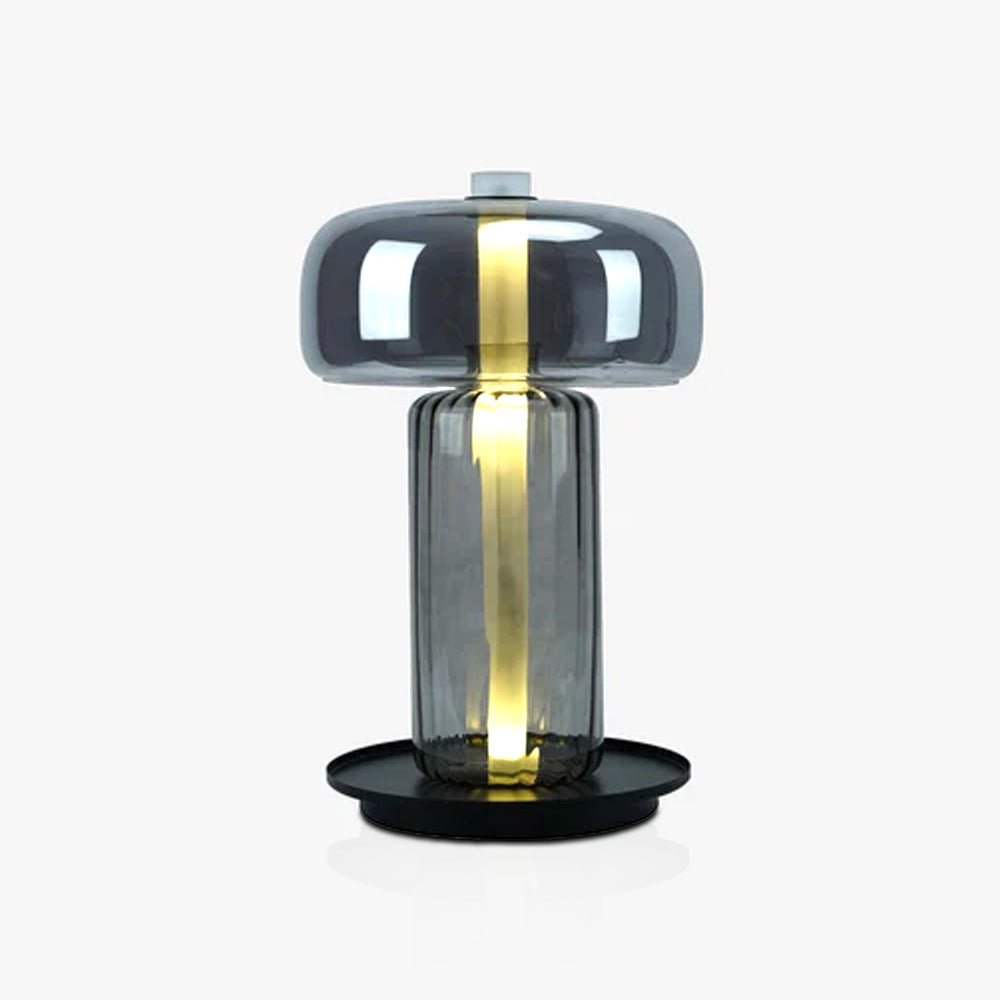 Svora modern bordslampa i glas