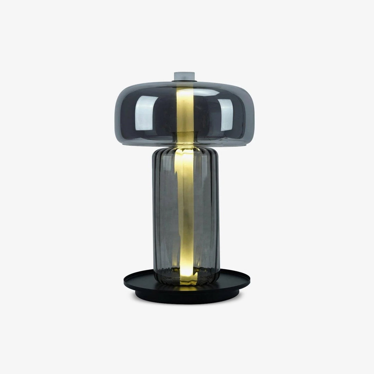 Svora modern bordslampa i glas