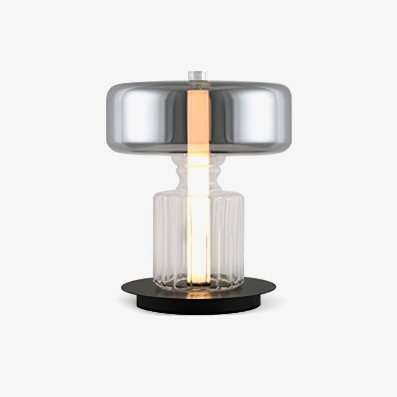 Svora modern bordslampa i glas