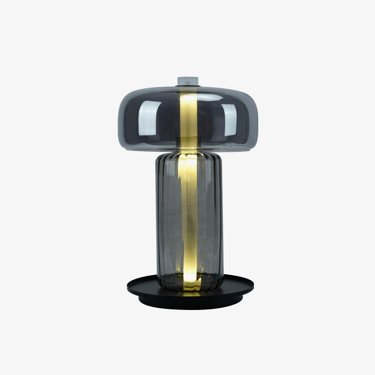 Svora modern bordslampa i glas