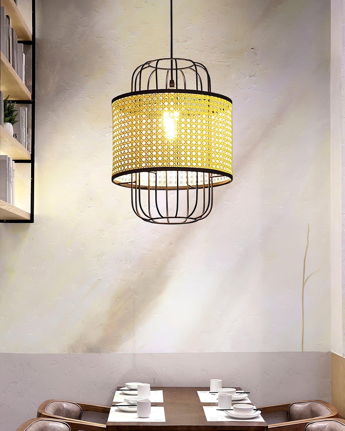 Lven Premium kunstpendel i rattan