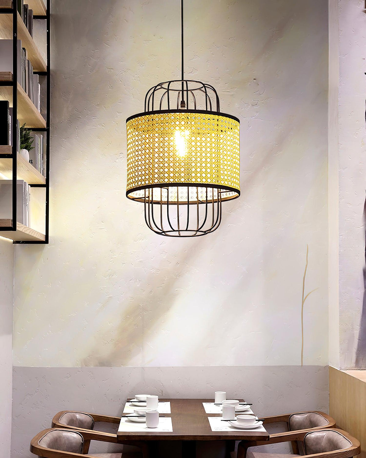 Lven Premium kunstpendel i rattan