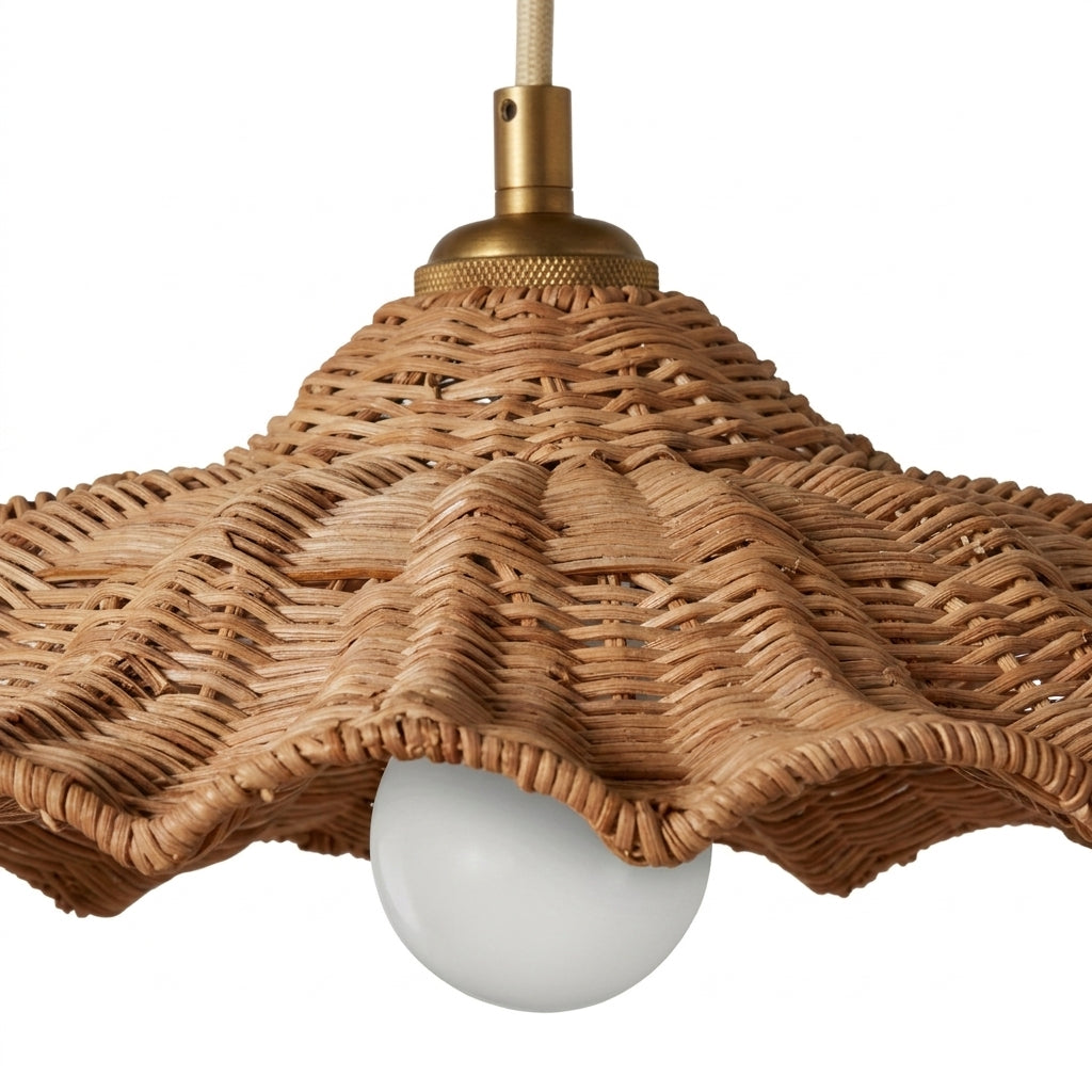 Candeeiro suspenso Canoiella em rattan