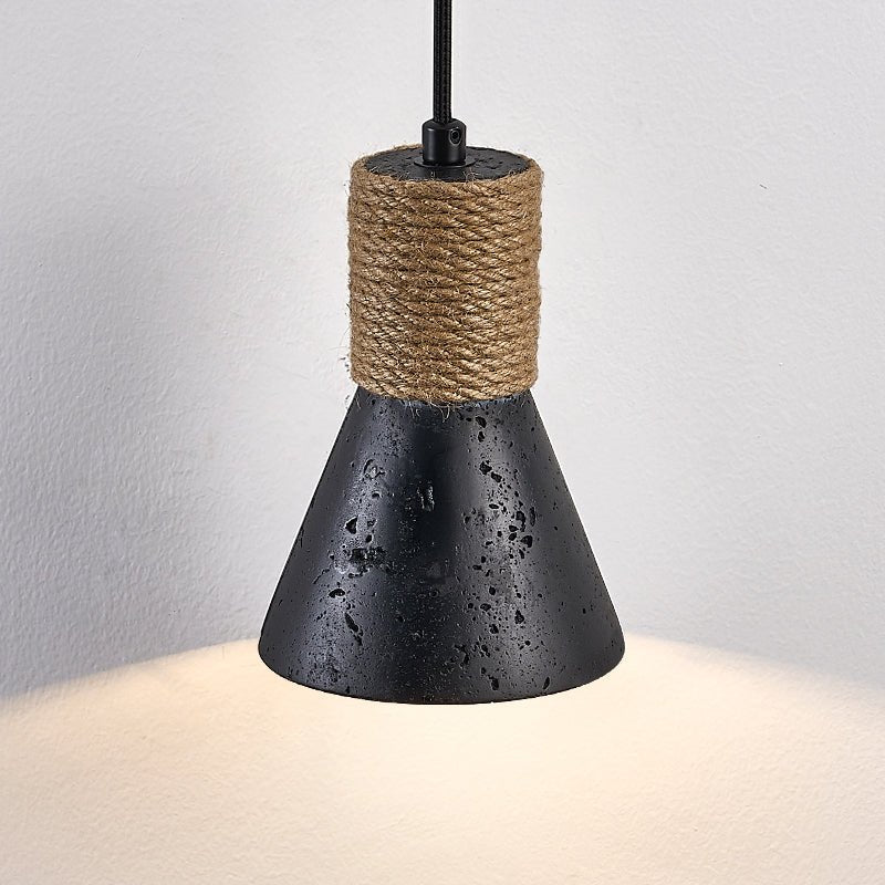 Ravena Rope Cone-pendellampa