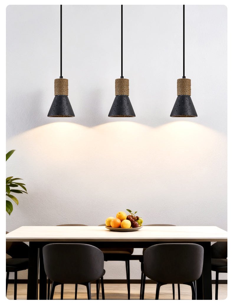 Ravena Rope Cone-pendellampa